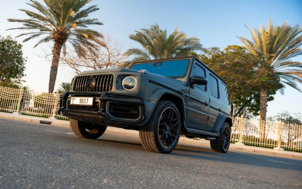 Grey Mercedes G63 AMG Photo 16