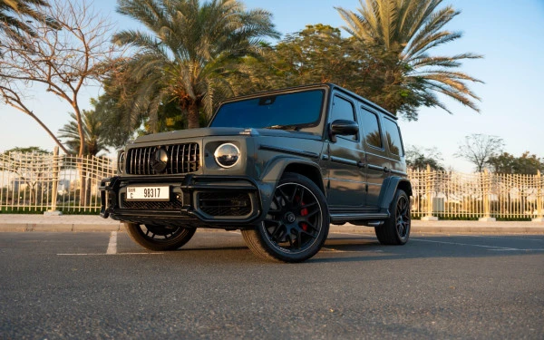 Grey Mercedes G63 AMG Photo 17