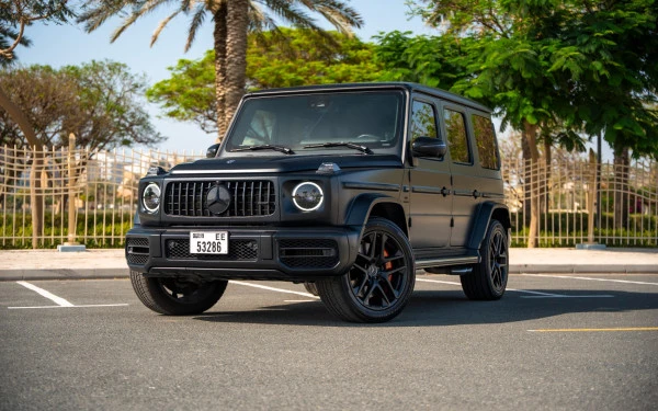 Matte Black Mercedes G63 AMG Photo 5