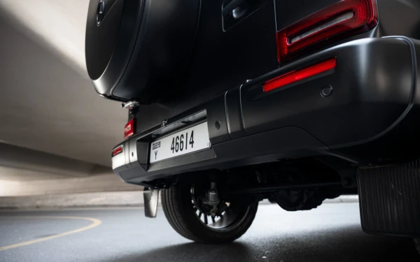 Matte Black Mercedes G63 AMG Photo 9