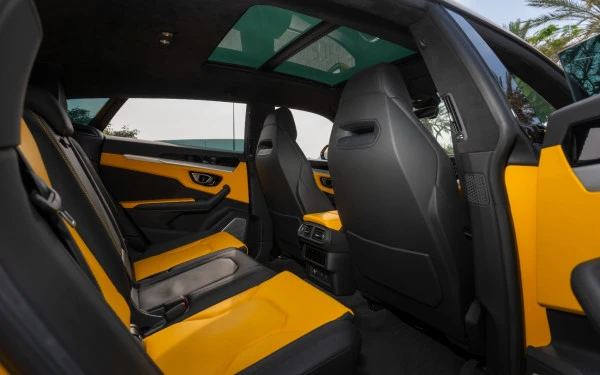 Yellow Lamborghini Urus Photo 14
